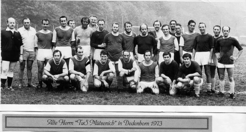Alte Herren 1973 in Dedenborn  (Bild vergr&ouml;&szlig;ern)