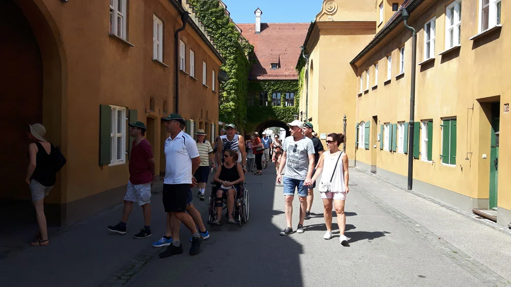 Fuggerei  (Bild vergr&ouml;&szlig;ern)