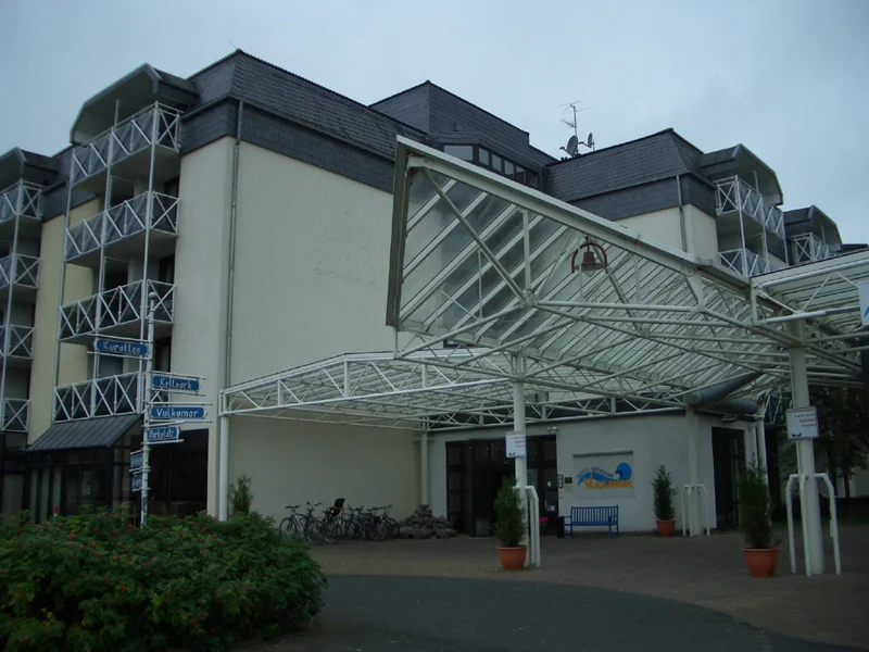 Unser Domizil: Hotel Vulkamar in Stadtkyll  (Bild vergr&ouml;&szlig;ern)