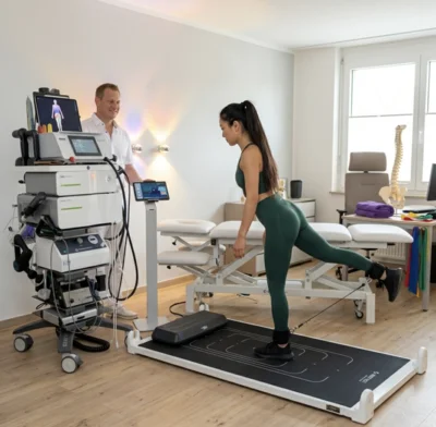 Vorschaubild: Trainingstherapie Krankengymnastik am Gerät, medizinische Trainingstherapie Praxis Gunsch