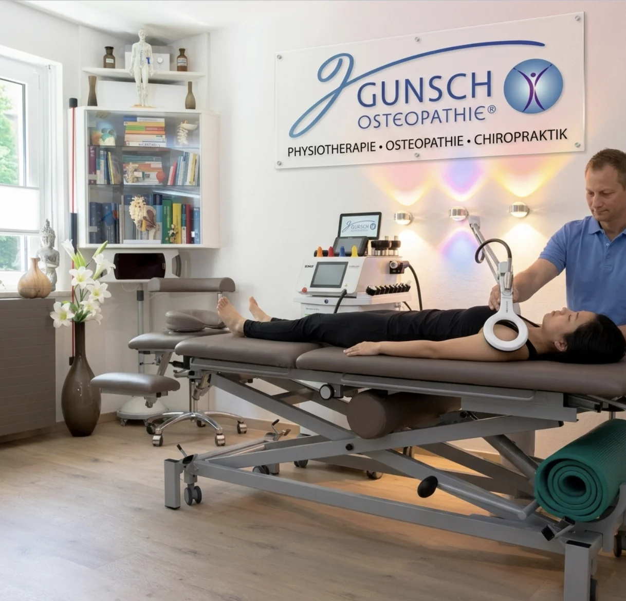 Bild: Gunsch Physio Balance® Privatpraxis Physiotherapie Osteopathie Chiropraktik Schmerztherapie