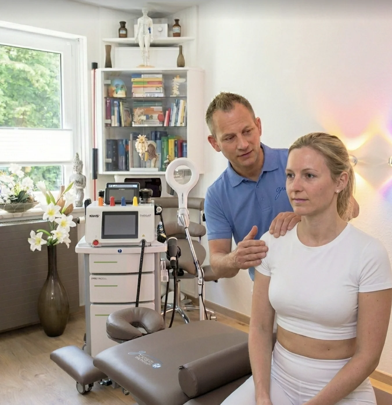Bild: Magnetfeldtherapie / Magnetotransduktions-Therapie (EMTT®) Praxis Gunsch