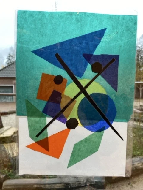 Foto der Galerie: Kl. 3a - Kandinsky mit Durchblick