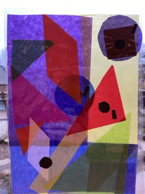 Foto der Galerie: Kl. 3a - Kandinsky mit Durchblick