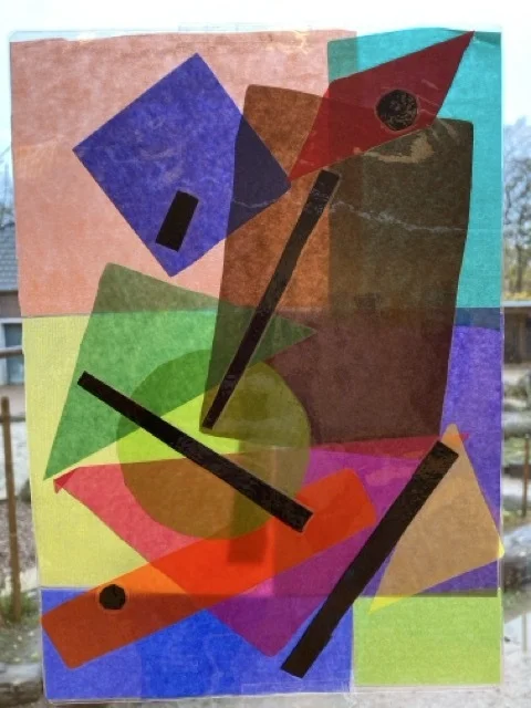 Foto der Galerie: Kl. 3a - Kandinsky mit Durchblick