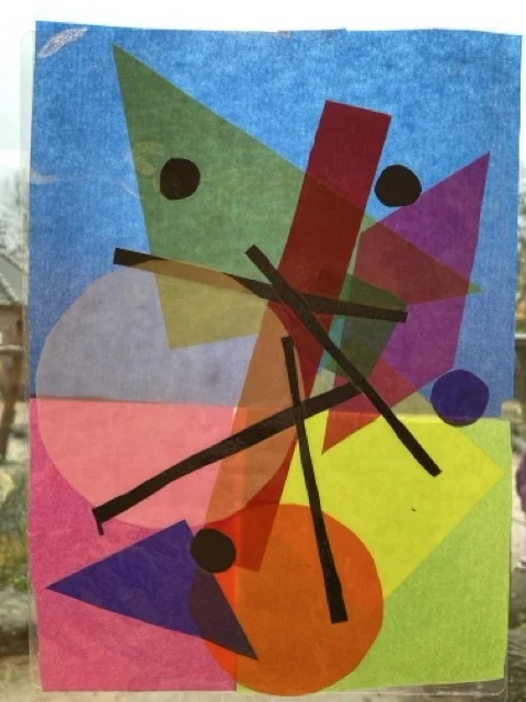 Zur Galerie: Kl. 3a - Kandinsky mit Durchblick