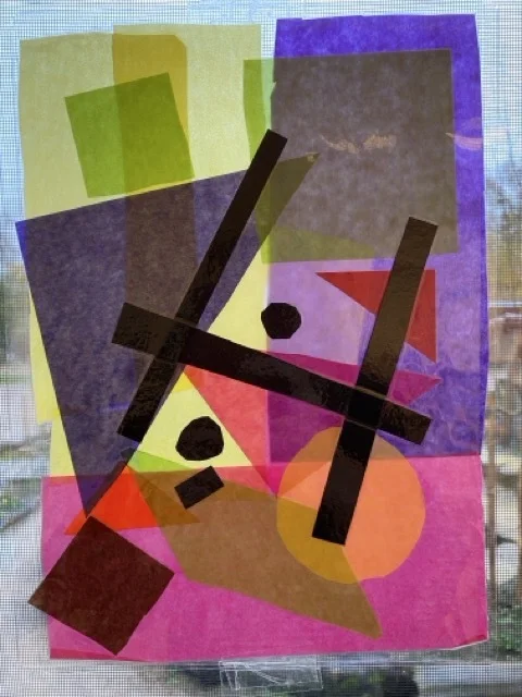 Foto der Galerie: Kl. 3a - Kandinsky mit Durchblick