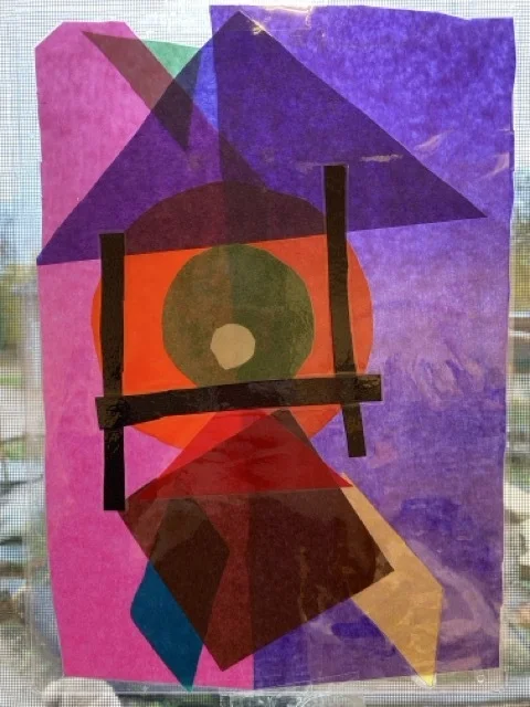 Foto der Galerie: Kl. 3a - Kandinsky mit Durchblick