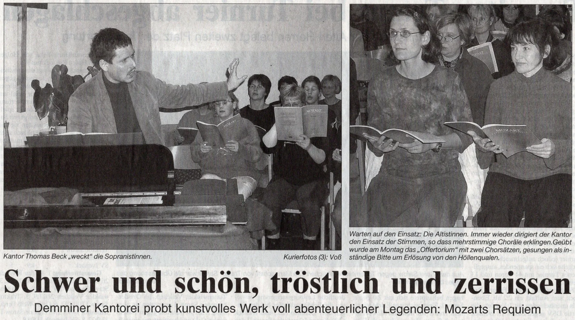 Foto der Galerie: 30 Jahre Kantorei Demmin