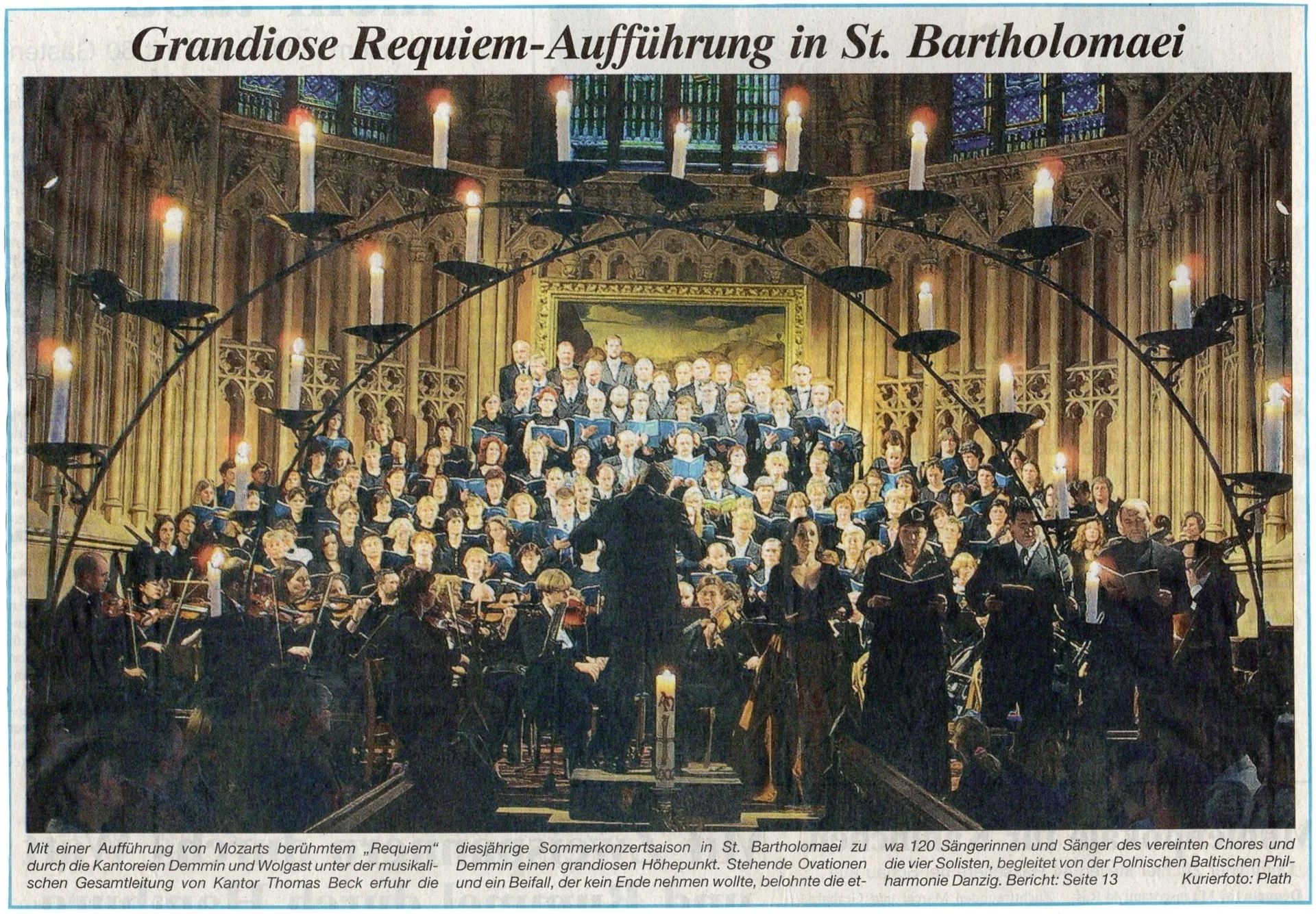 Foto der Galerie: 30 Jahre Kantorei Demmin