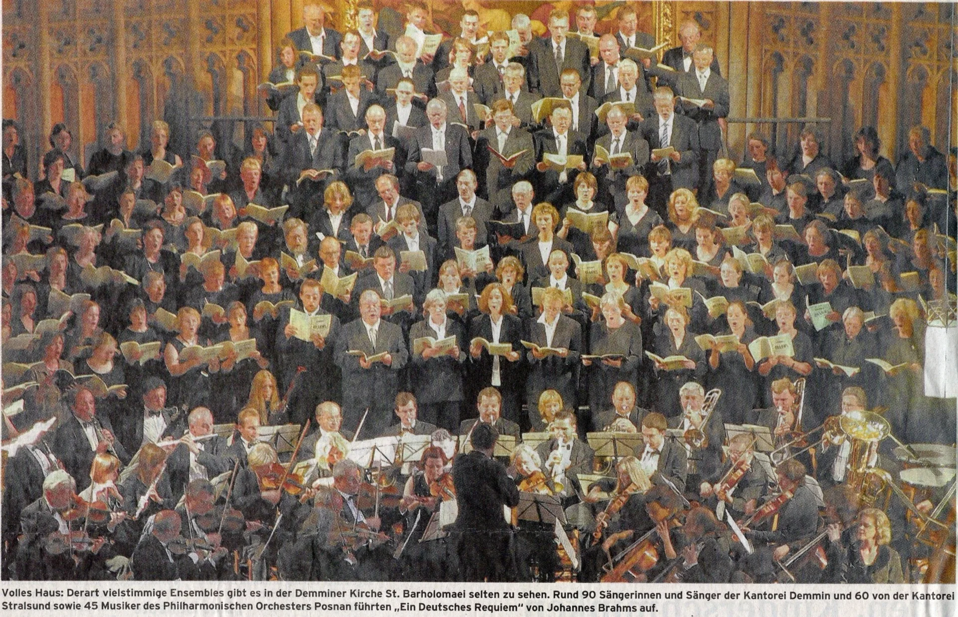 Foto der Galerie: 30 Jahre Kantorei Demmin