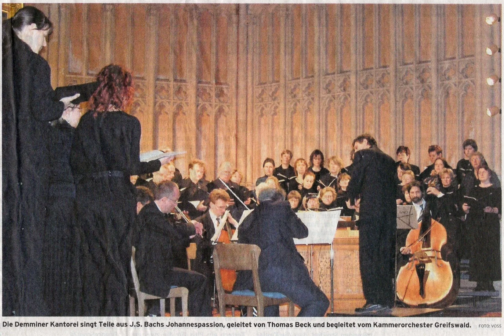 Foto der Galerie: 30 Jahre Kantorei Demmin