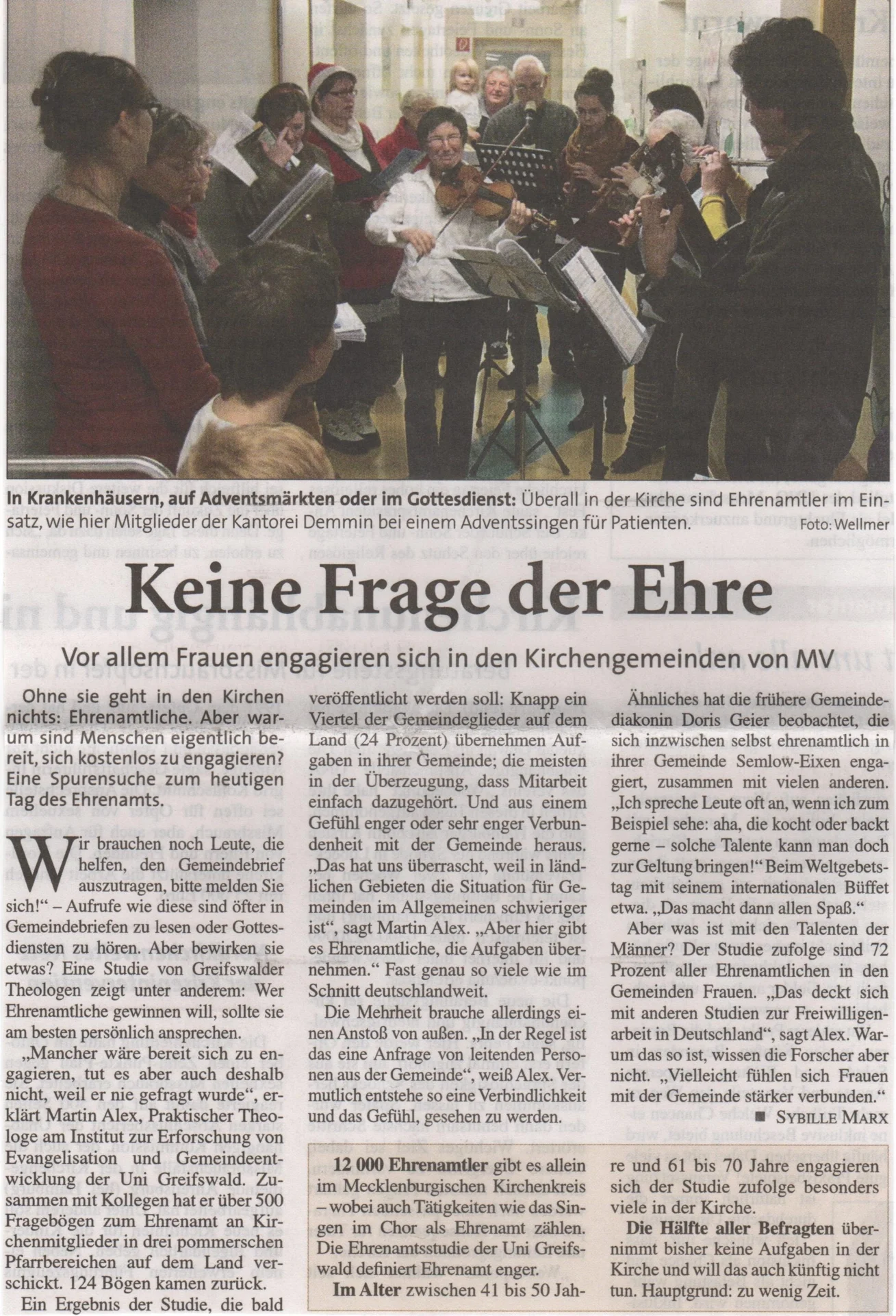 Foto der Galerie: 30 Jahre Kantorei Demmin