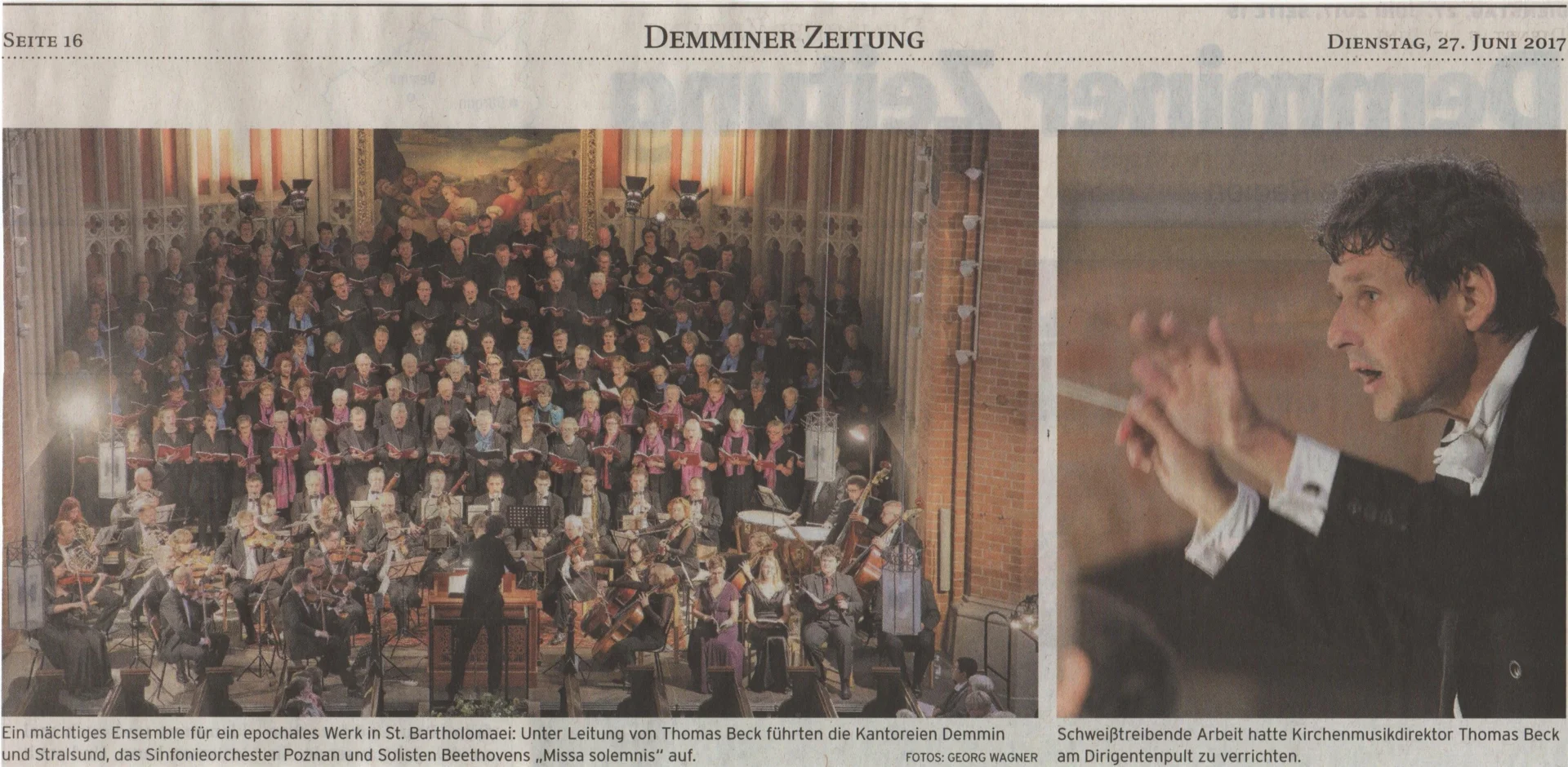 Foto der Galerie: 30 Jahre Kantorei Demmin