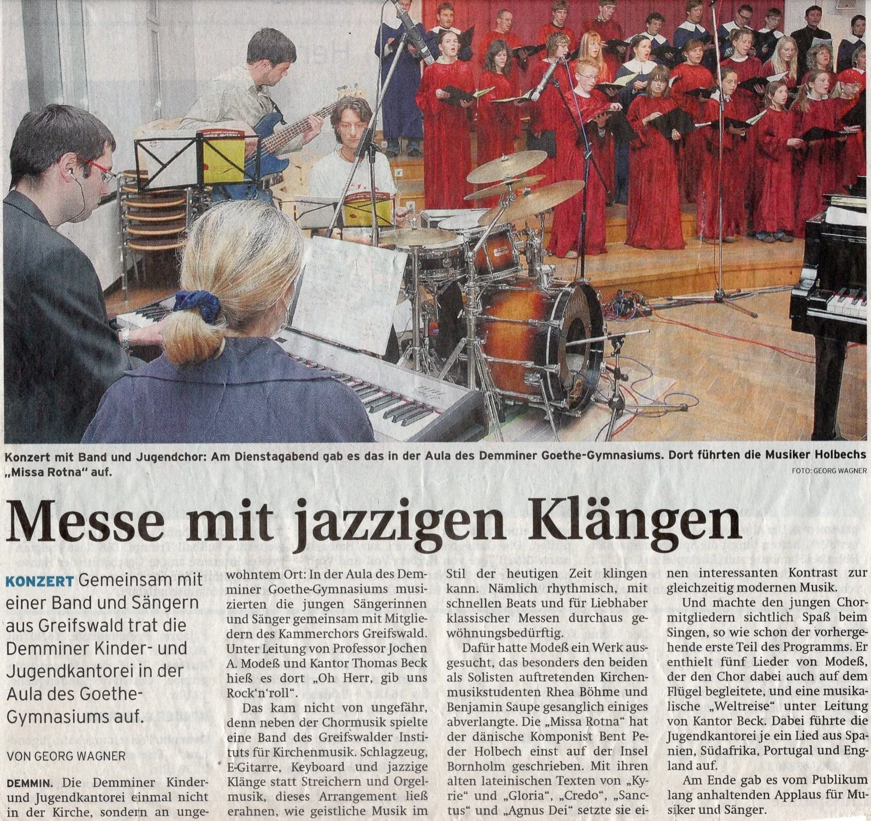 Foto der Galerie: 30 Jahre Kantorei Demmin
