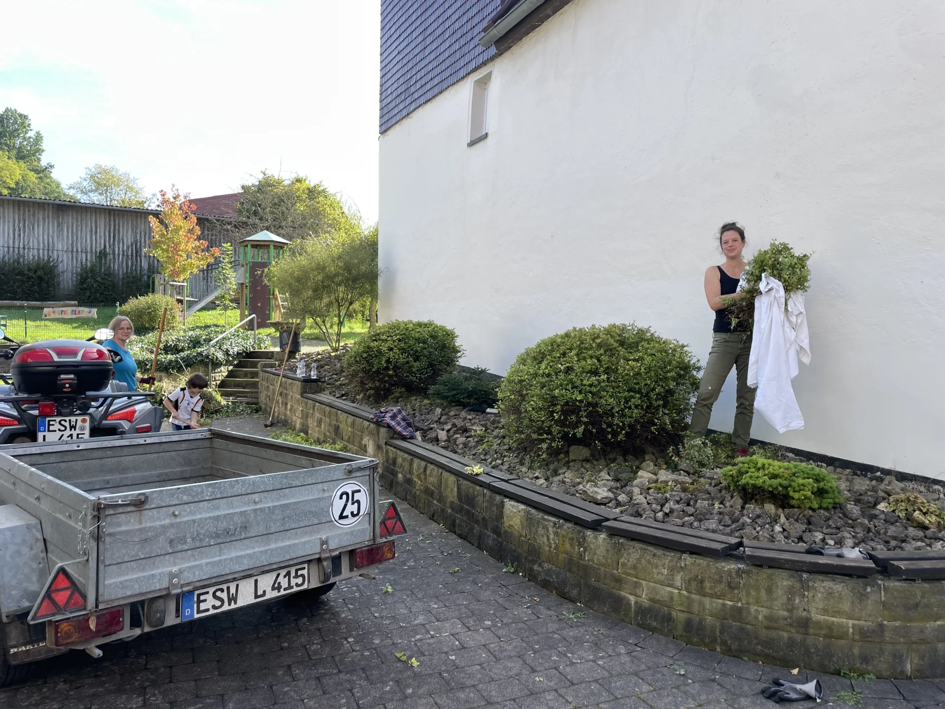 Bild: Freiwilligentag in Krauthausen 2025