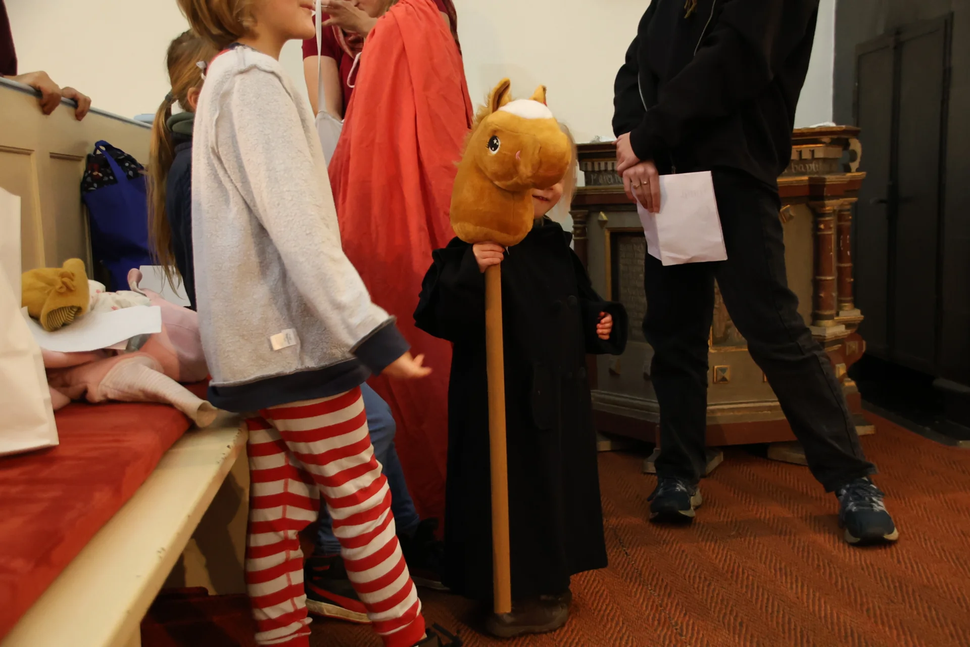 Martinsspiel in Sommerfeld, Foto: M. Dill  (Bild vergr&ouml;&szlig;ern)