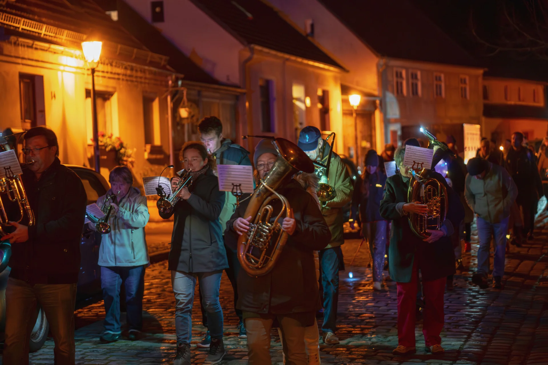 Martinsumzug in Kremmen, Foto: Stefan Determann  (Bild vergr&ouml;&szlig;ern)