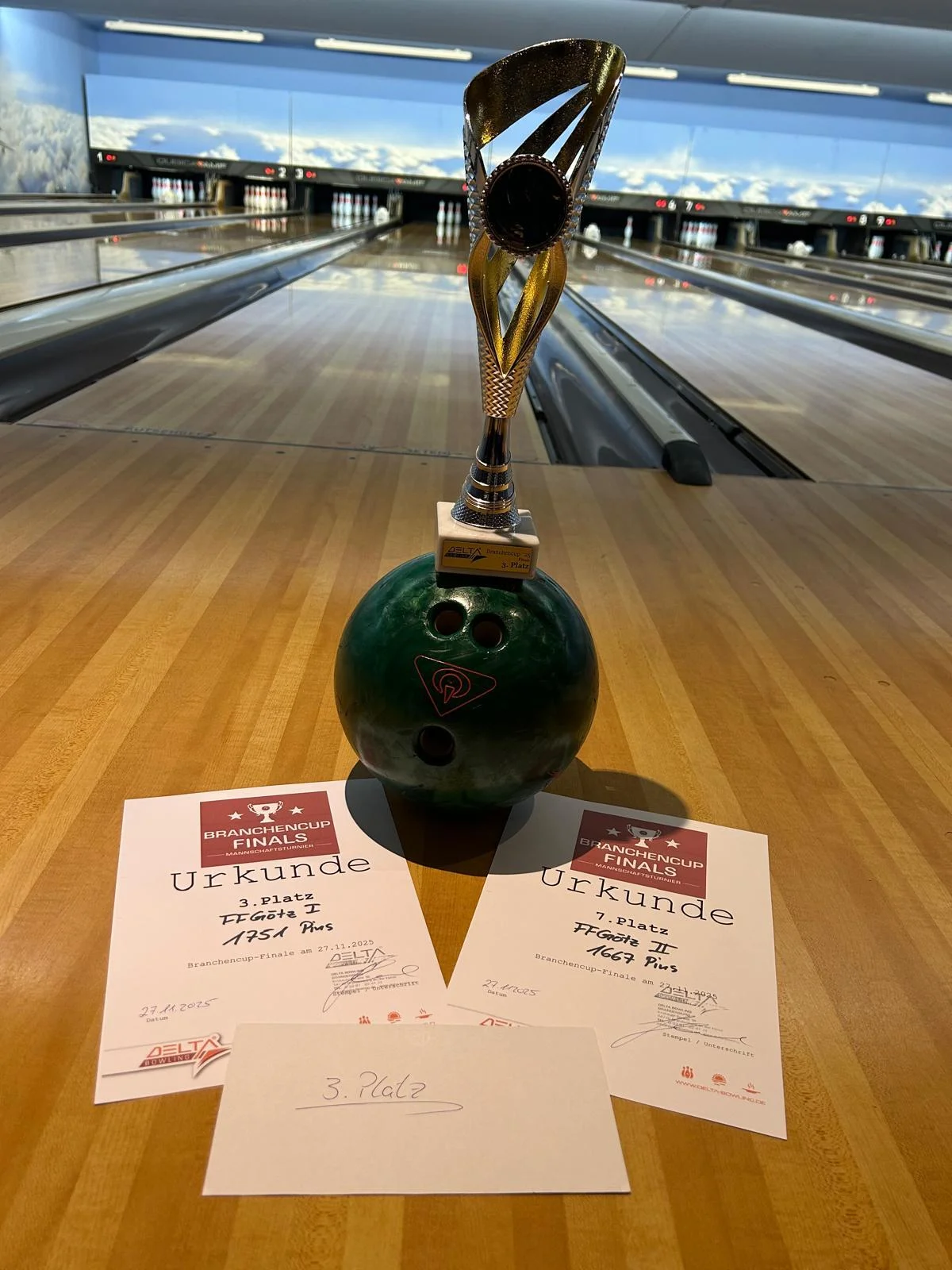 Foto der Galerie: Bowling CUP Finale