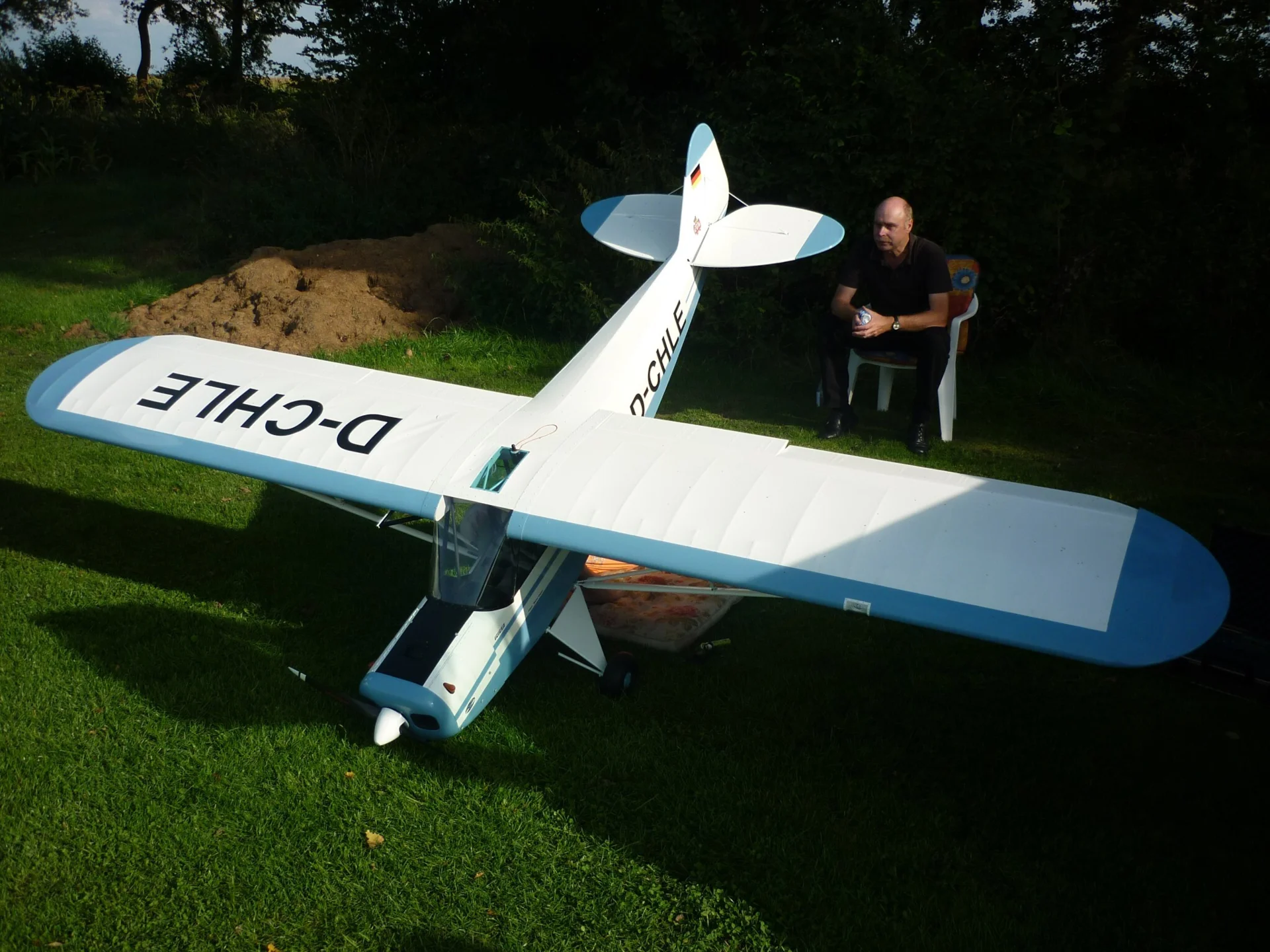 Foto der Galerie: Jungfernflug einer Piper PA-18 (Heinz Depel +)