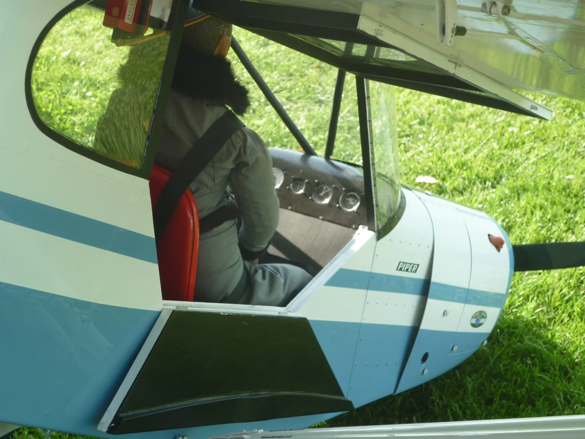 Foto der Galerie: Jungfernflug einer Piper PA-18 (Heinz Depel +)
