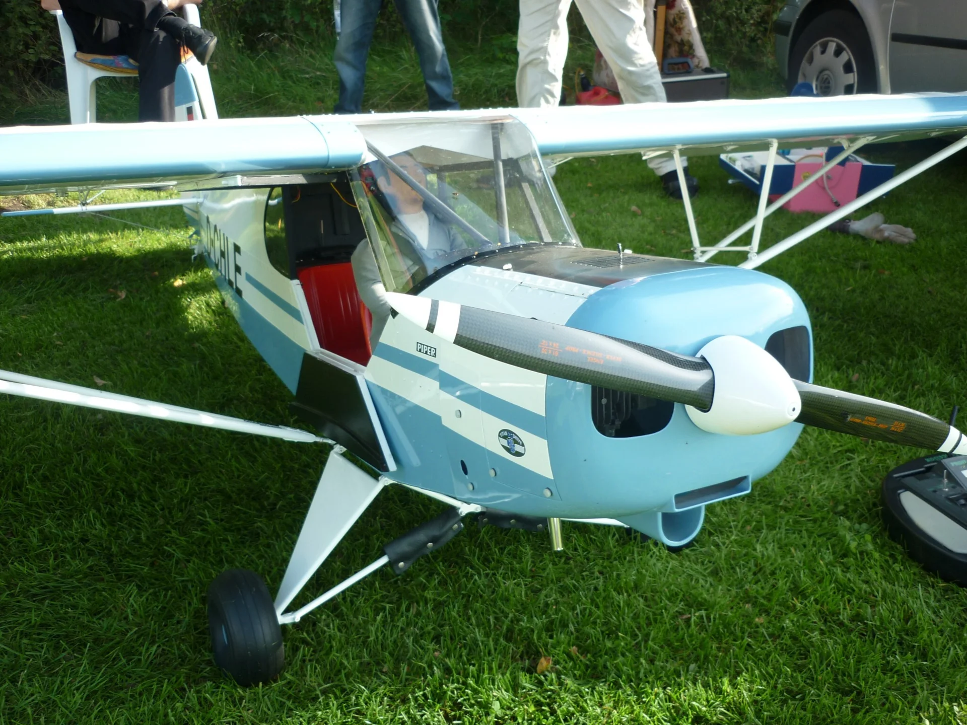 Foto der Galerie: Jungfernflug einer Piper PA-18 (Heinz Depel +)