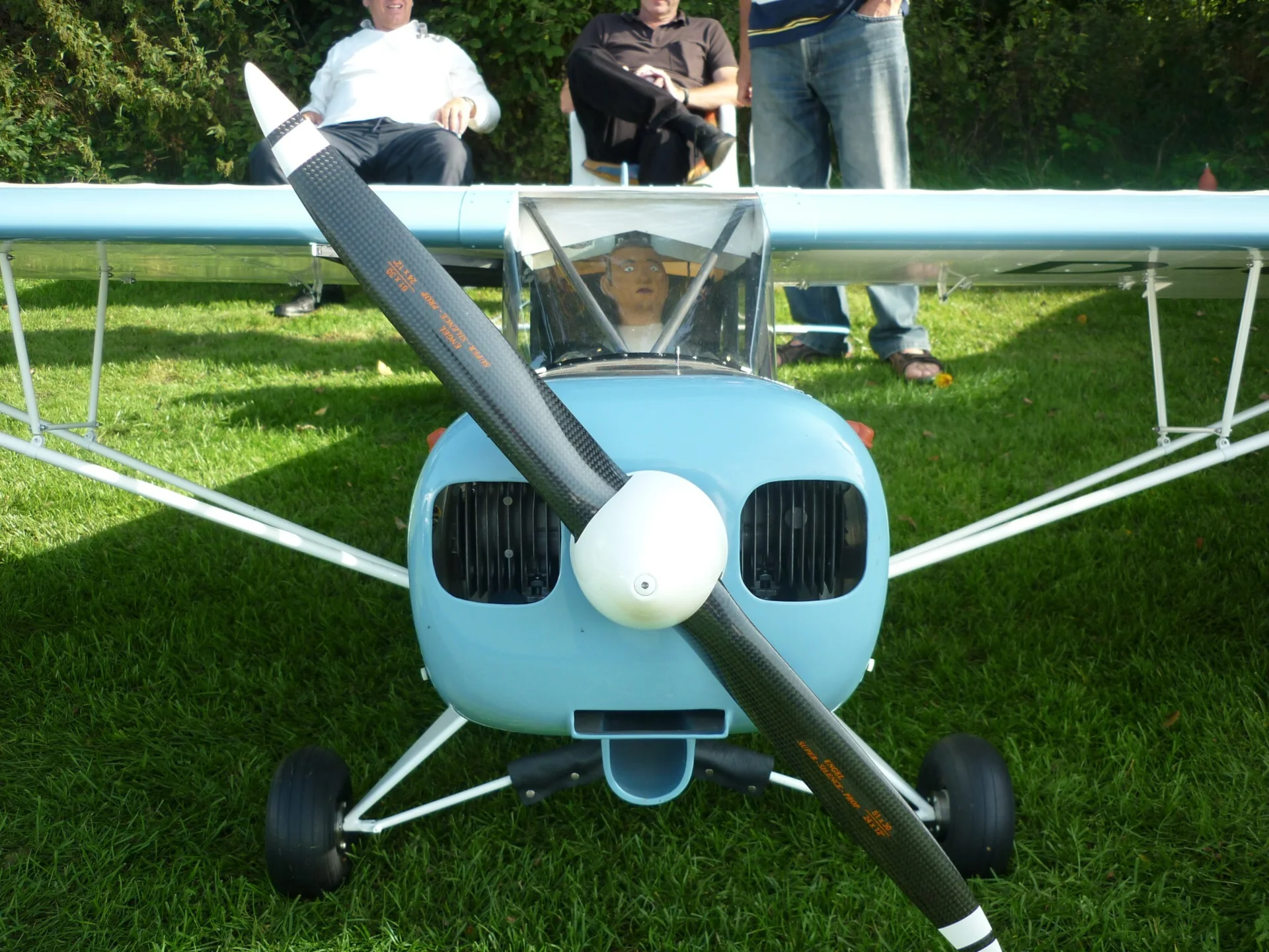 Foto der Galerie: Jungfernflug einer Piper PA-18 (Heinz Depel +)