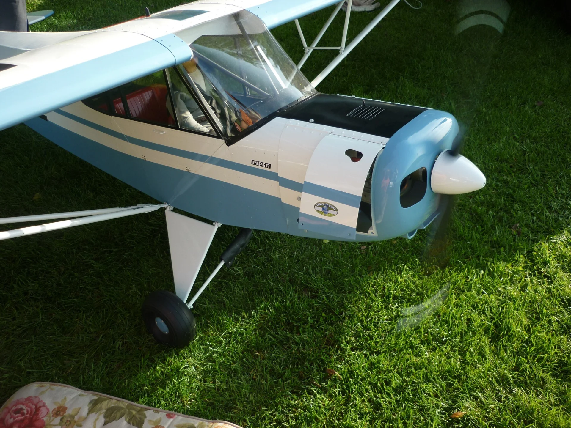 Foto der Galerie: Jungfernflug einer Piper PA-18 (Heinz Depel +)