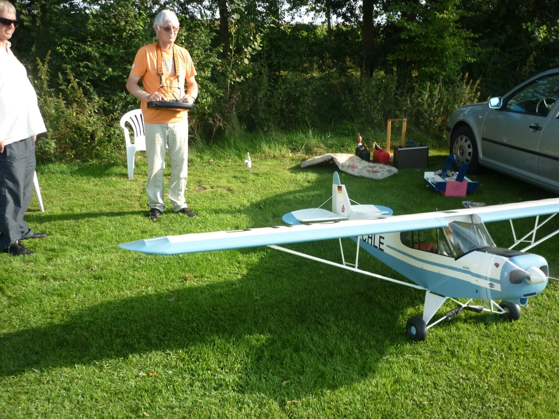 Foto der Galerie: Jungfernflug einer Piper PA-18 (Heinz Depel +)