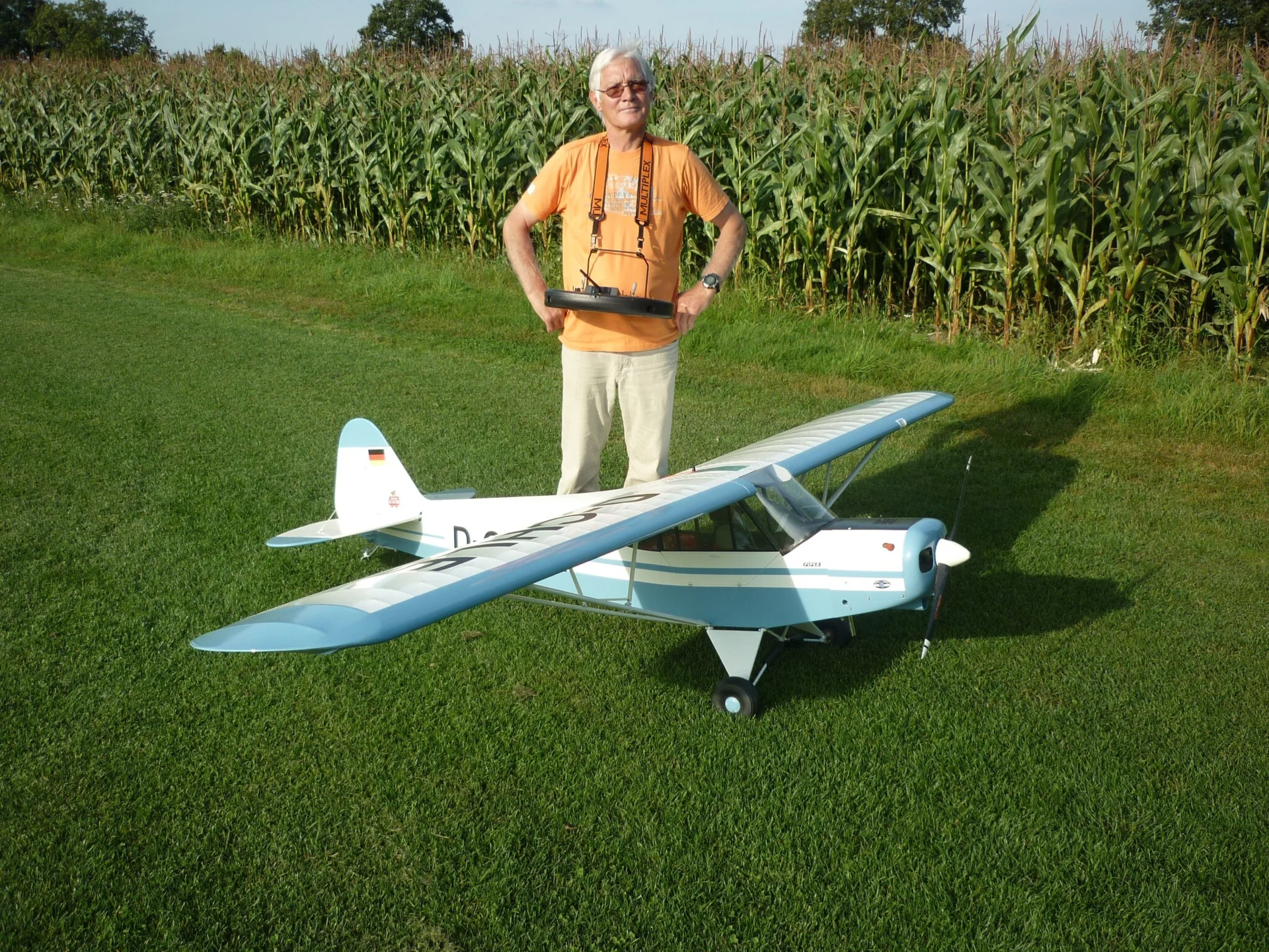 Foto der Galerie: Jungfernflug einer Piper PA-18 (Heinz Depel +)
