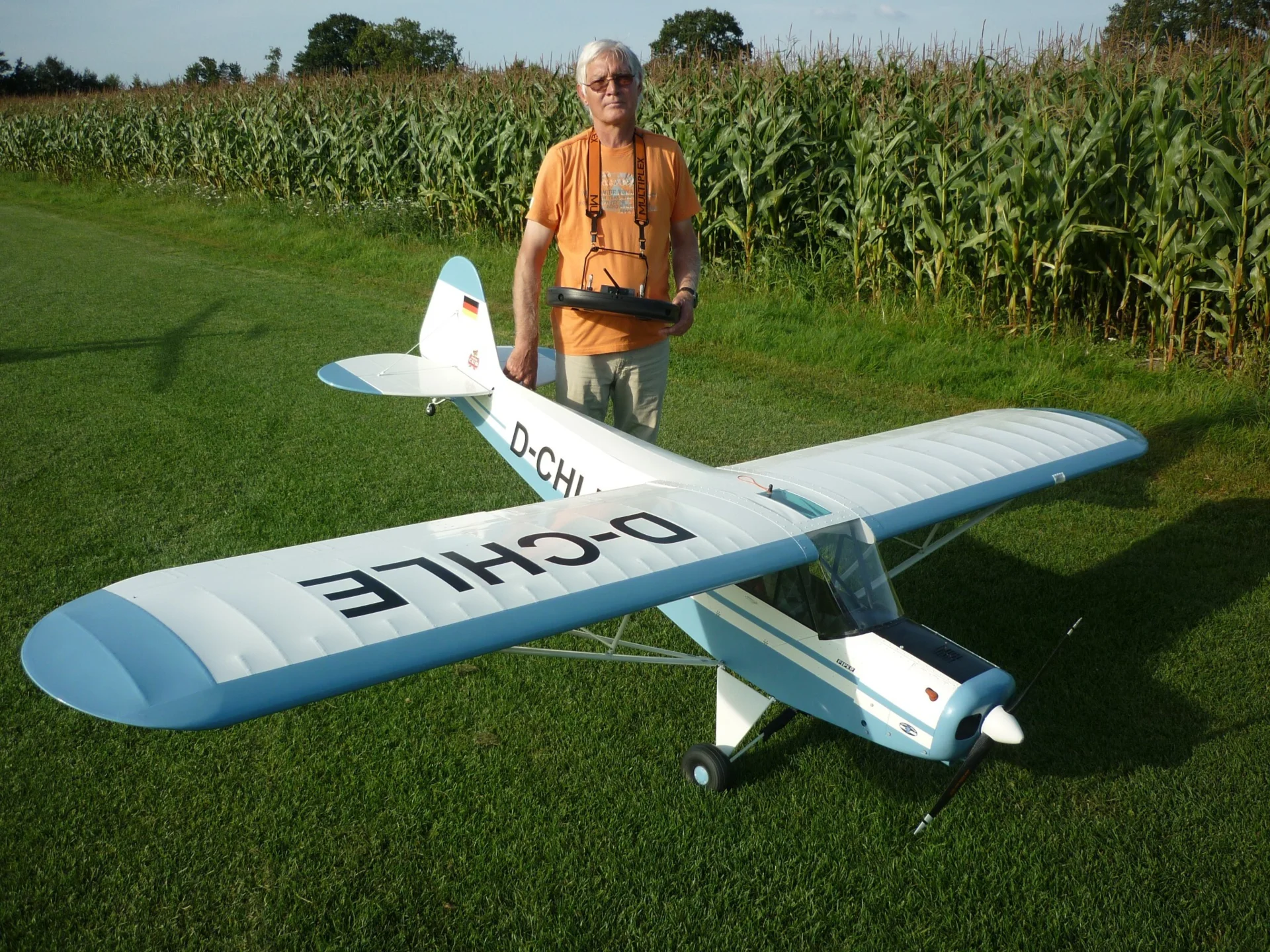 Foto der Galerie: Jungfernflug einer Piper PA-18 (Heinz Depel +)