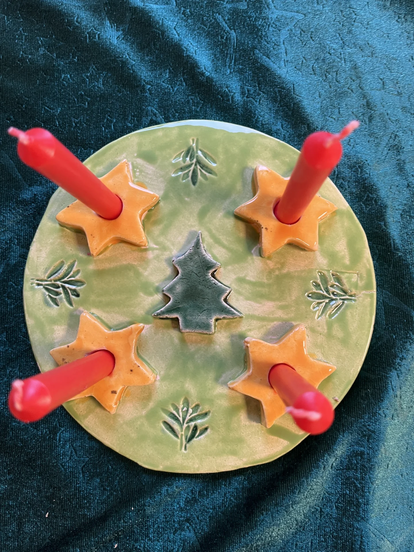 Zur Galerie: Advent, Advent… aus Ton