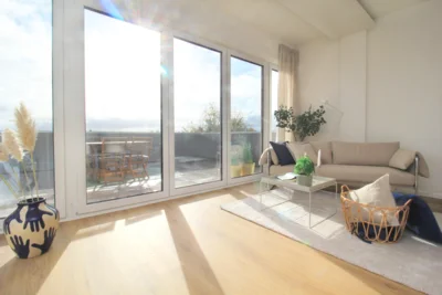 Vorschaubild: Blick auf die Dachterrasse
