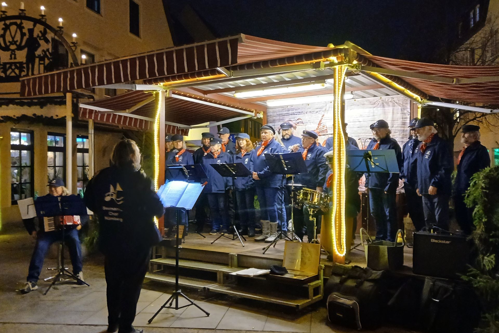 Bild: Weihnachten im Hafen