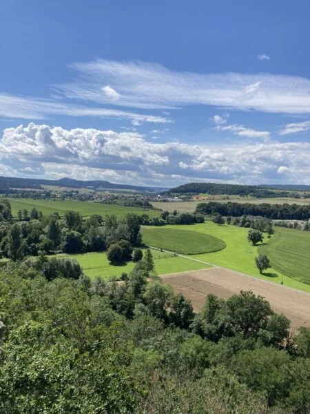 Bild: Blick zur Leuchtenburg