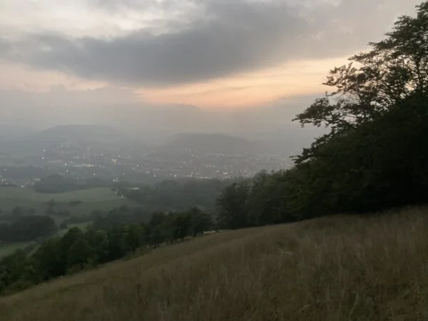 Bild: Blick vom Pfaffenberg auf Kahla