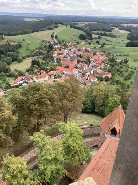 Bild: Blick von der Leuchtenburg