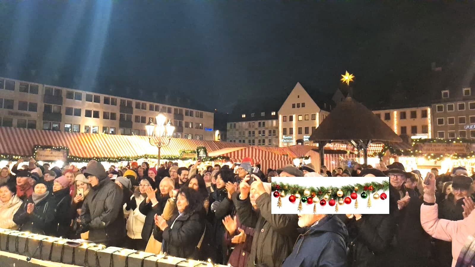 Bild: Das Publikum machte begeistert mit und sparte nicht mit Applaus