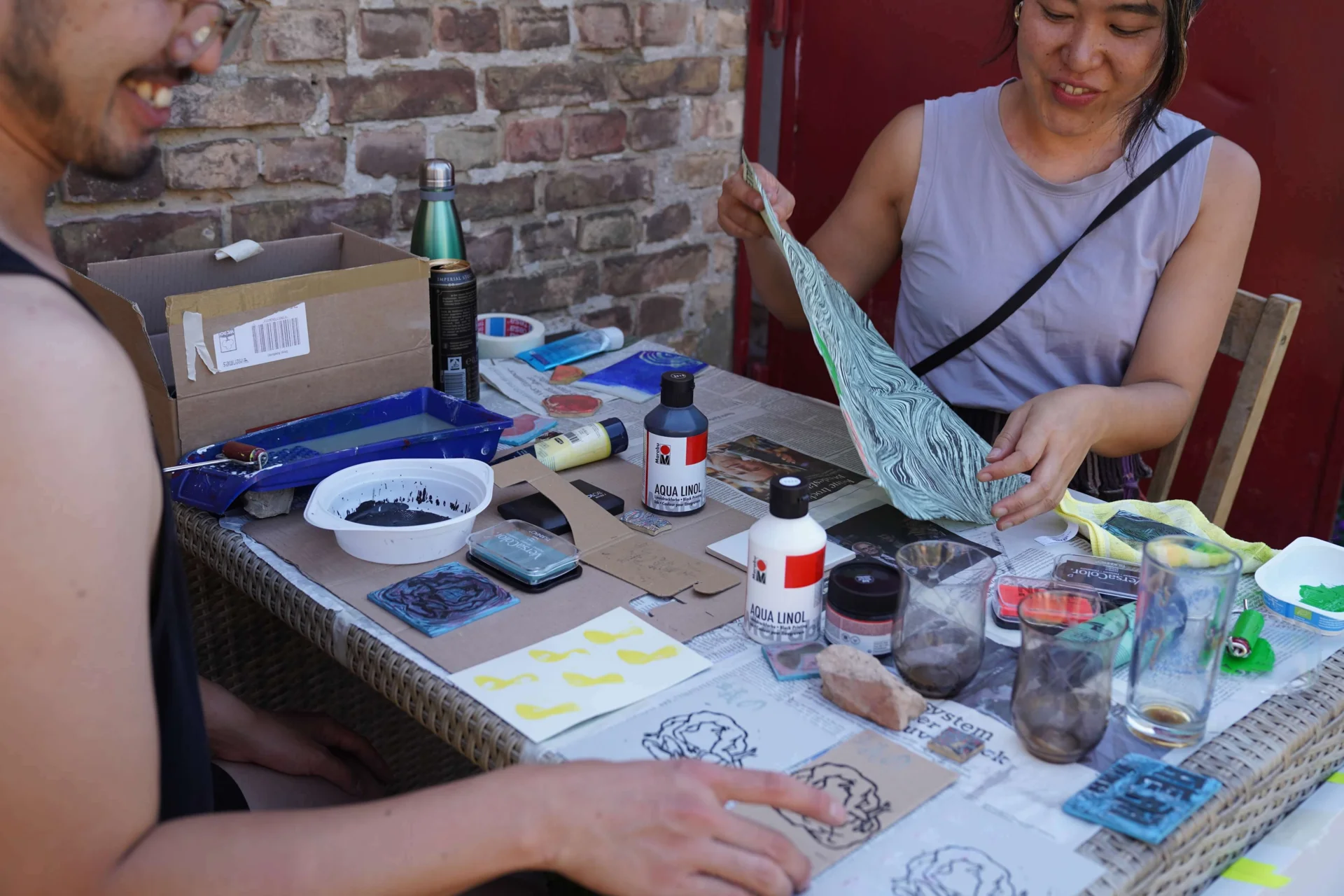Bild: Hannka Work in progress und workshop