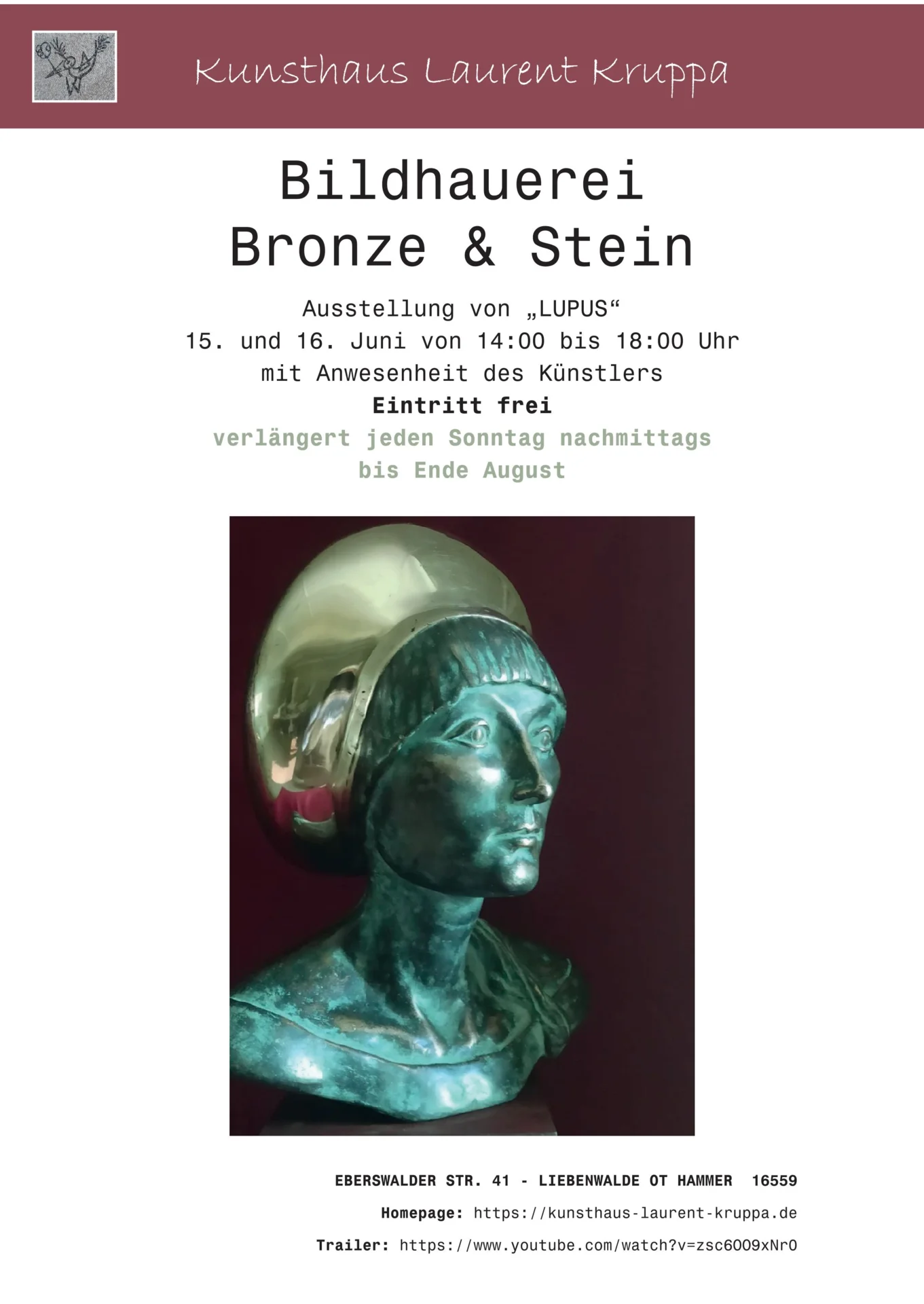 Zur Galerie: Bildhauerei in Bronze und Stein - 2024