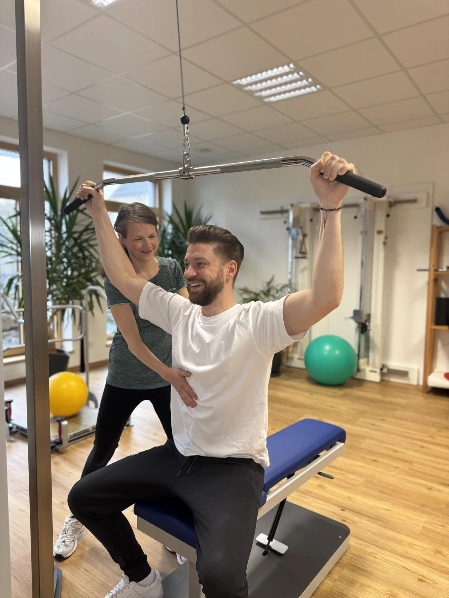 Freude am Training  (Bild vergr&ouml;&szlig;ern)