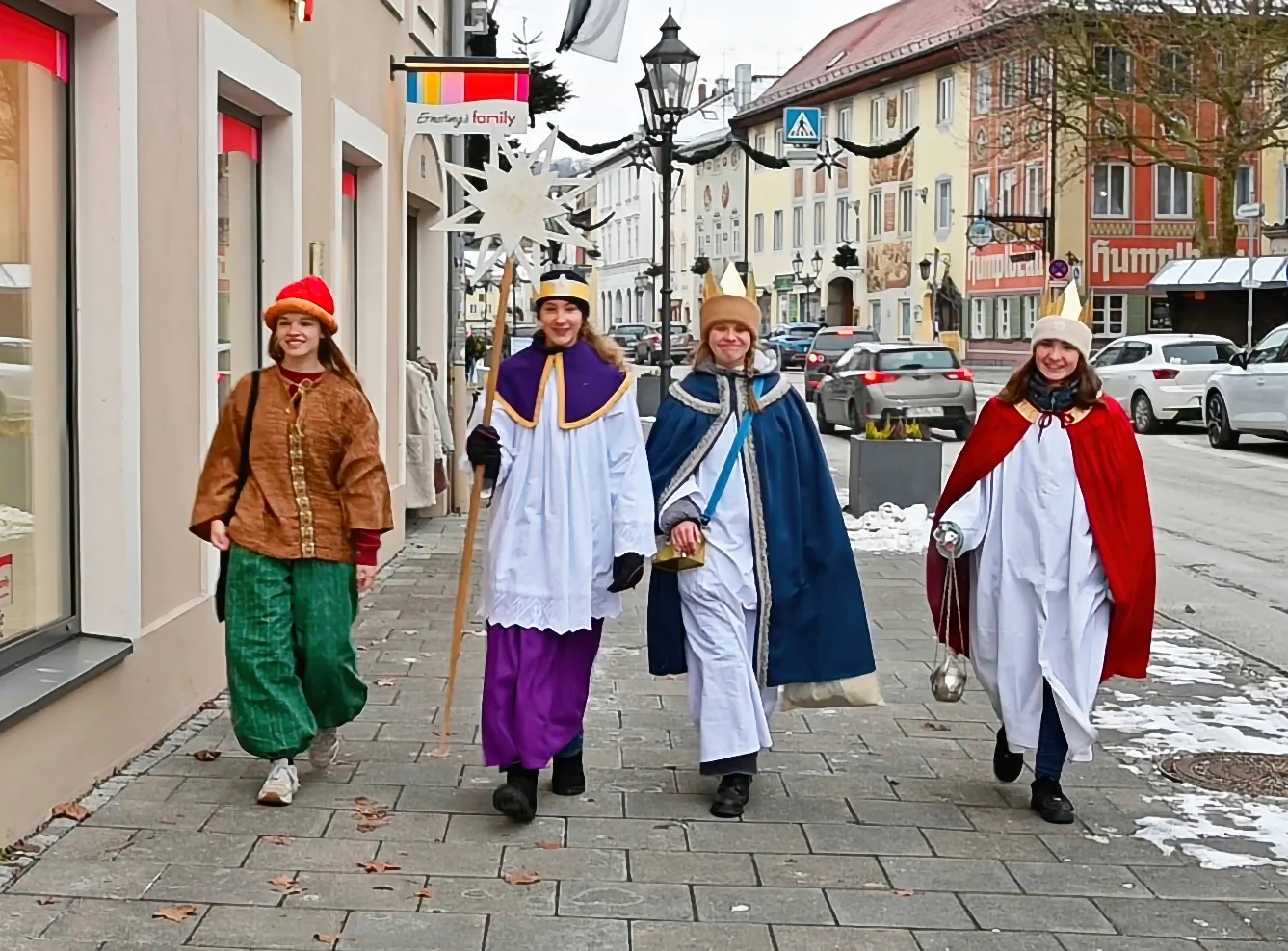 Sternsinger weiter unterwegs ... 
