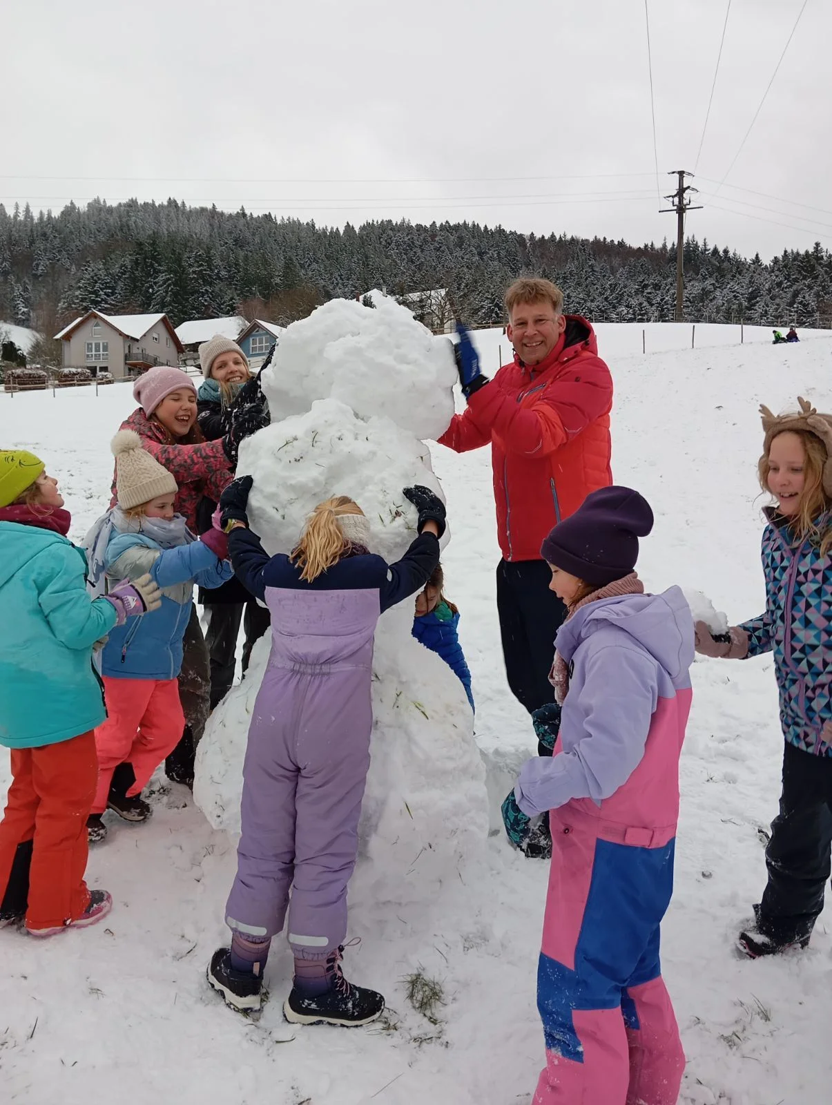 Zur Galerie: Sportstunde im Schnee