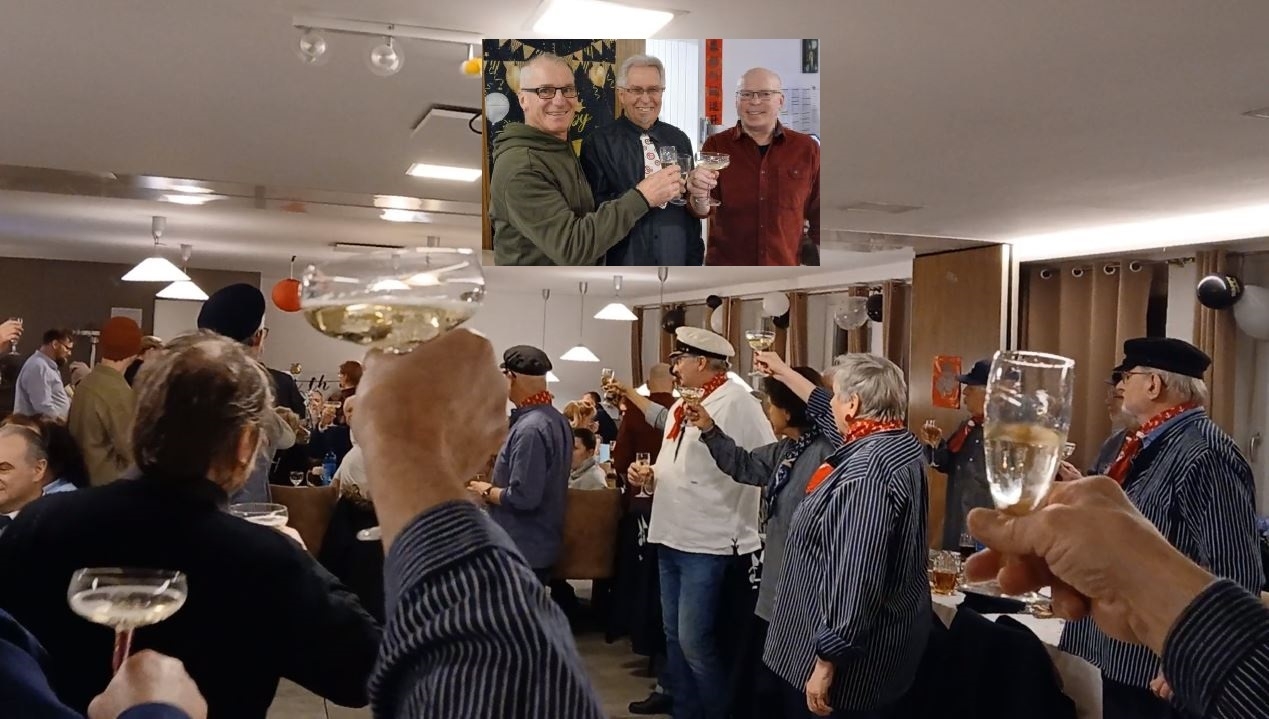 Bild: Prost auf den Jubilar!