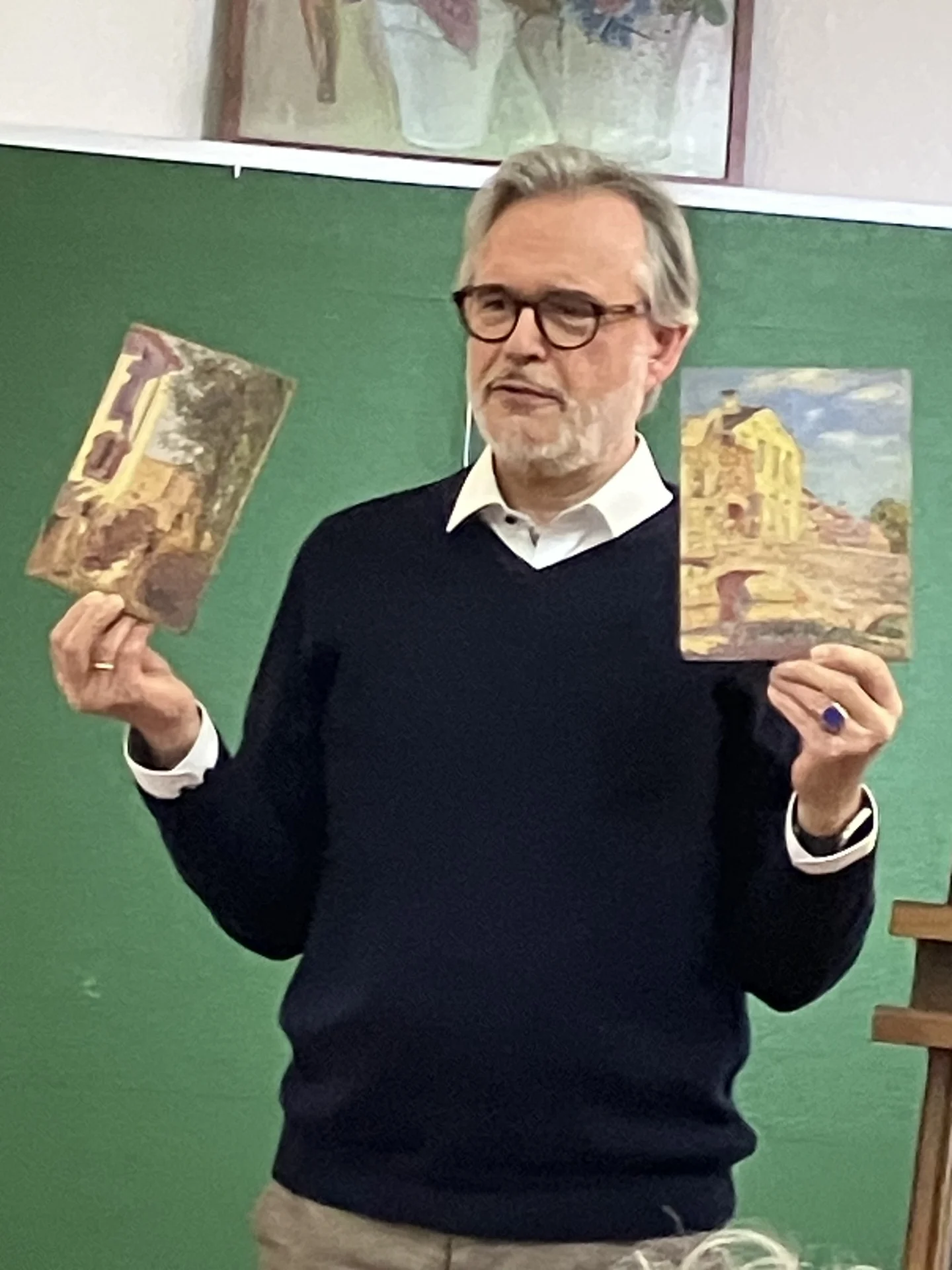 Foto der Galerie: Kunstgespräch mit Christian Schedler