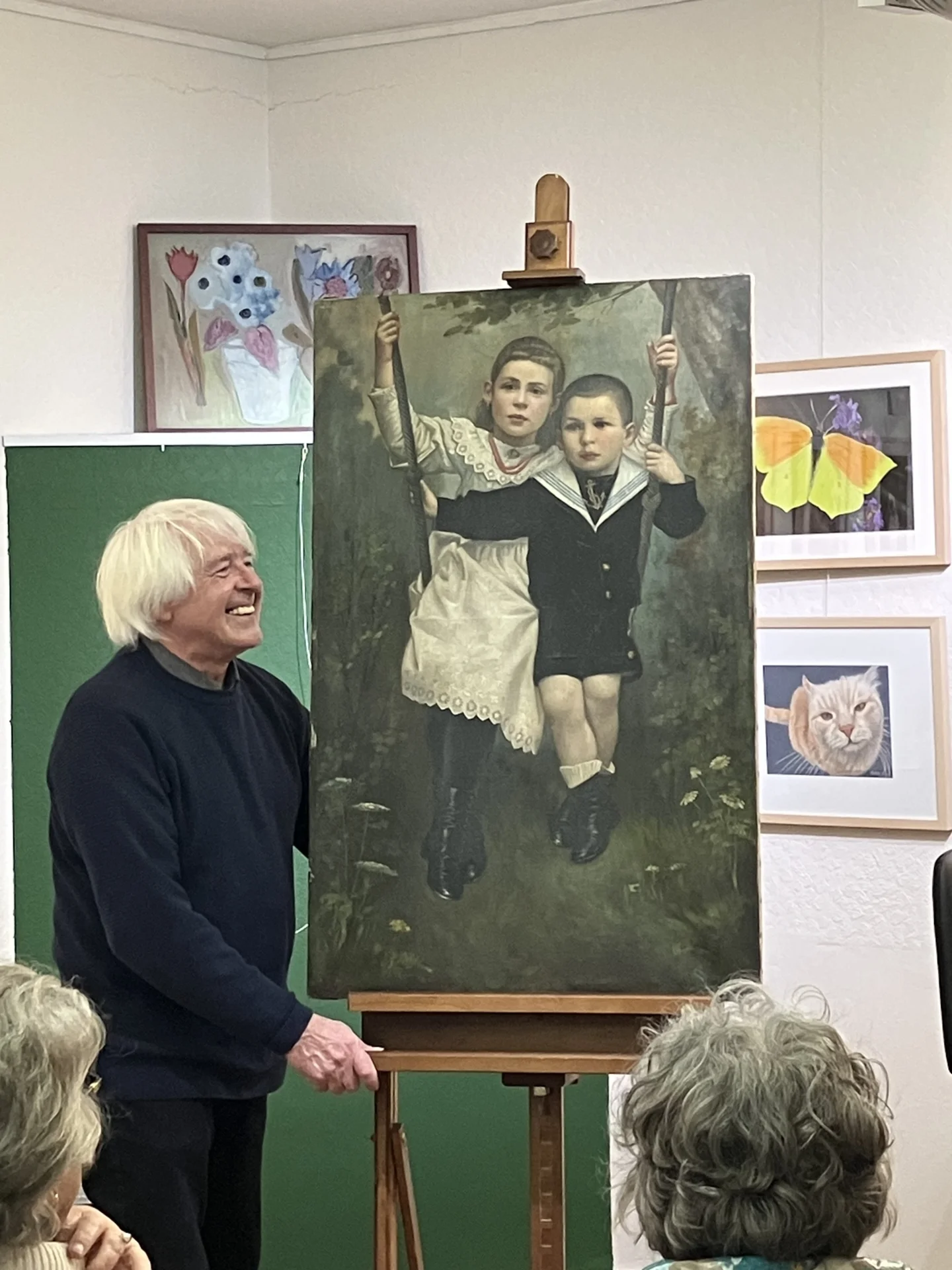 Foto der Galerie: Kunstgespräch mit Christian Schedler