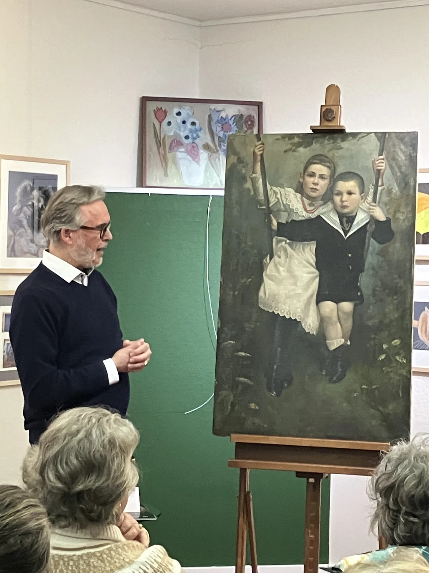Foto der Galerie: Kunstgespräch mit Christian Schedler