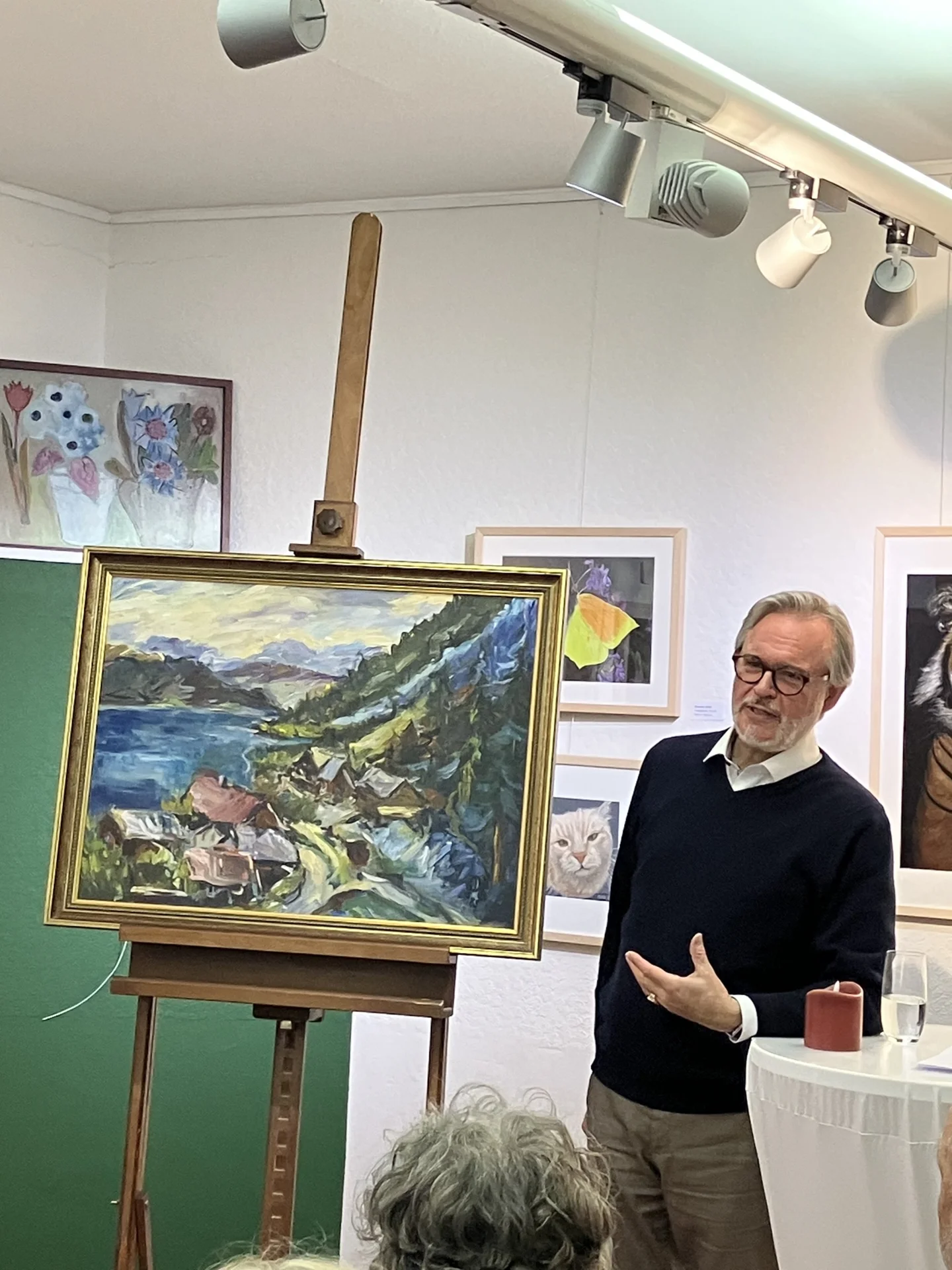 Foto der Galerie: Kunstgespräch mit Christian Schedler