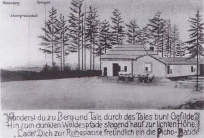 Vorschaubild: Pichobaude (ca. 1927, im Oberlausitzer Hausbuch 2009)