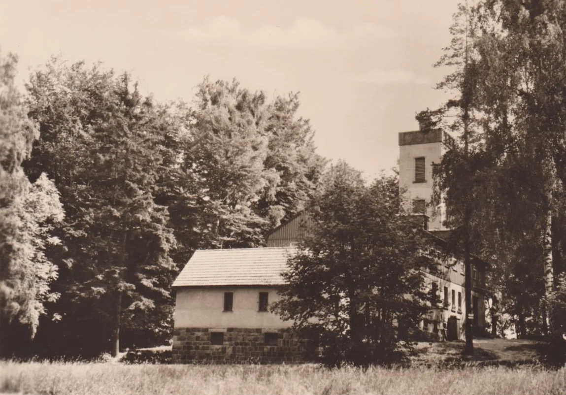 Bild: PFA-Turm (Verlag Erhard Neubert KG, Karl-Marx-Stadt, 1975)